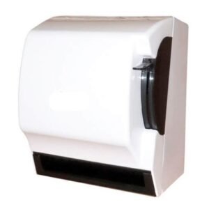 Dispensador Con Palanca Para Papel Toalla En Rollo