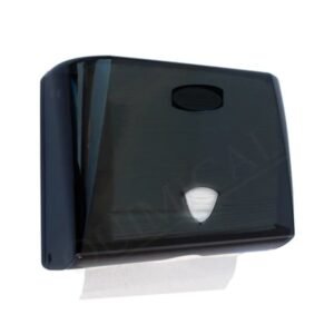 Para Papel Toalla Interfoliado o Intercalado Dispensador Negro